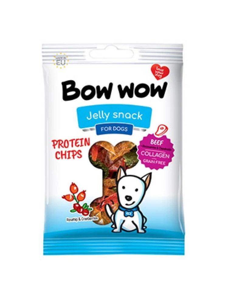 Bow Wow chipsy kolagenové 60g