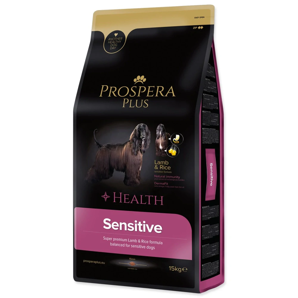 Prospera Plus Sensitive jehněčí s rýží 15kg
