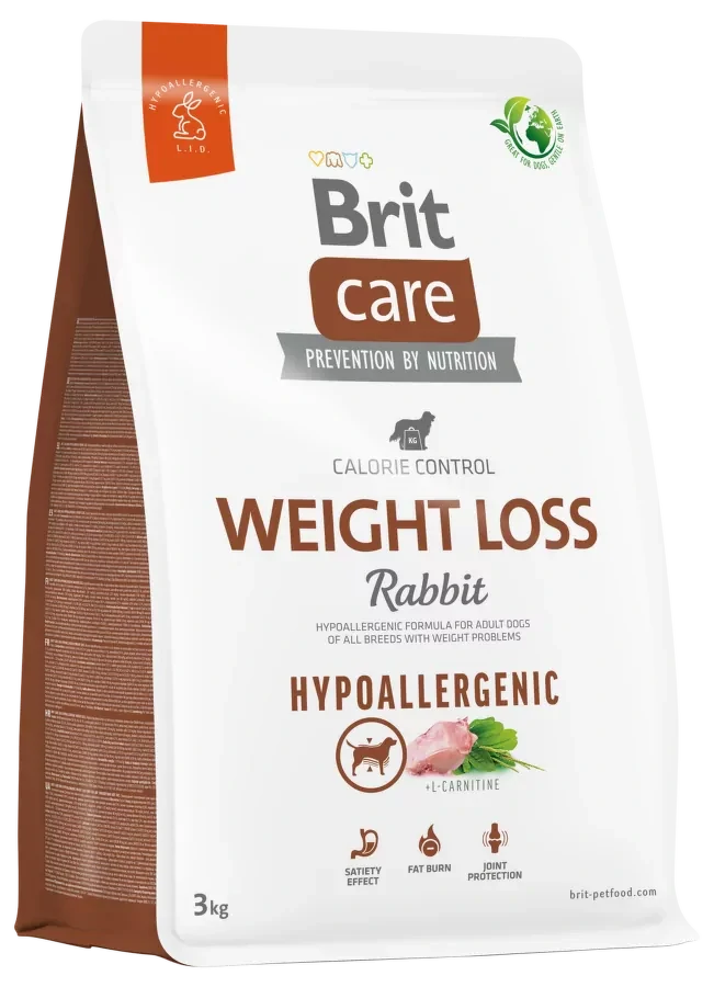 Brit Care Dog Hypoallergenic Weight Loss 3kg