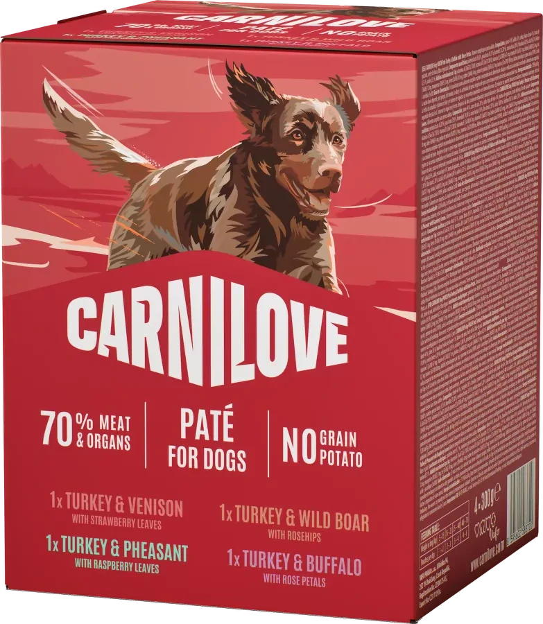 Carnilove Dog Pouch Paté Multipack 4x300g