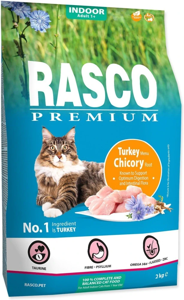 Rasco Premium Indoor krůtí s kořenem čekanky 2kg