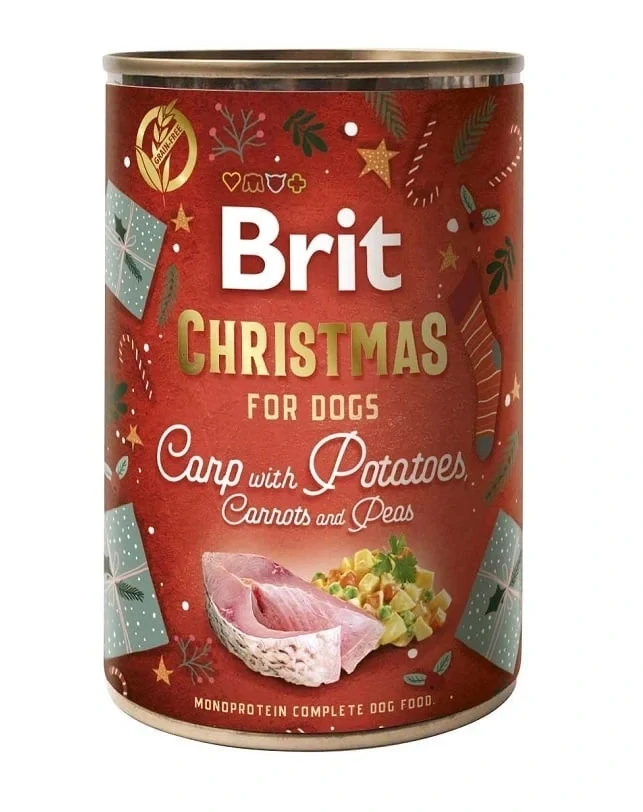 Brit Dog konz Mono Protein Christmas 400g