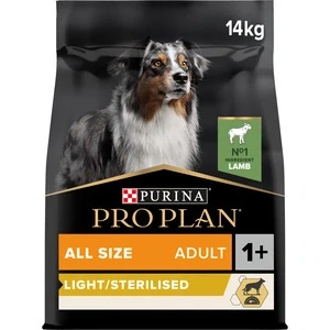 Pro Plan Dog Adult All Sizes Light/Sterilised Lamb 14kg
