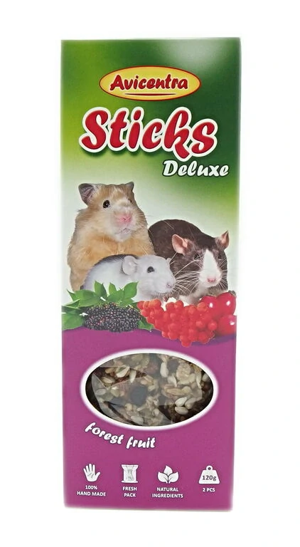 Avicentra tyčinky malý hlodavec - lesní ovoce 2ks