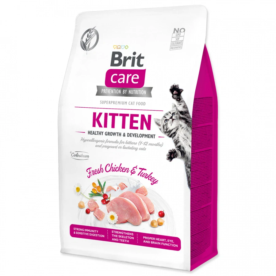 Brit Care Cat GF Kitten Healthy Growth& Developm. 0,4kg