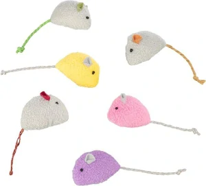 Myška plyšová s catnipem 5cm