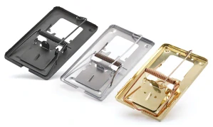 Past na krysy a potkany kovová černá