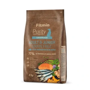 Fitmin Purity GF Adult&Junior Fish Menu kompletní krmivo pro psy 2 kg