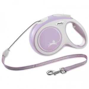 Vodítko Flexi Comfort M lanko 8m fialová