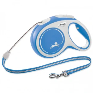 Vodítko Flexi Comfort M lanko 8m modrá