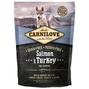Carnilove Dog Salmon & Turkey Puppies 1,5kg