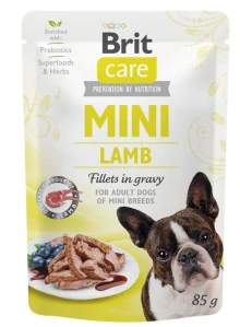 Brit Care Dog Mini Lamb fillets in gravy 85g