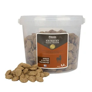 Fitmin Kroketky med+biotin pochoutka pro koně 1,2 kg