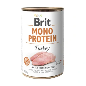 Brit Dog konz Mono Protein Turkey 400g