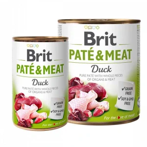 Brit Dog konz Paté & Meat Duck 400g