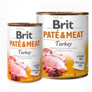 Brit Dog konz Paté & Meat Turkey 800g