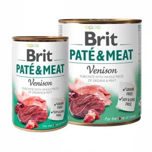 Brit Dog konz Paté & Meat Venison 800g