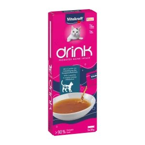 Vitakraft Cat Drink losos + L-Carnitin 5x30g