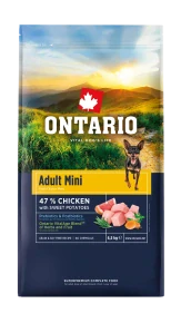Ontario Adult Mini Chicken & Sweet Potatoes 6,5kg