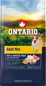 Ontario Adult Mini Fish & Brown Rice 6,5kg