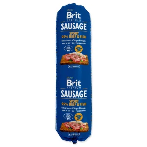 Brit Sausage Beef & Fish-Sport formula 800g