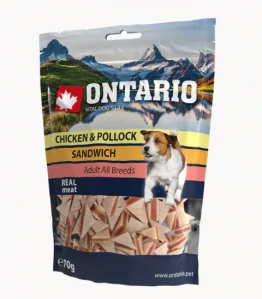 Pochoutka Ontario kuře a treska, sendvič 70g