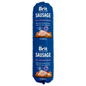 Brit Sausage Chicken & Rabbit 800g