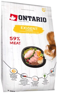 Krmivo Ontario Cat Exigent 2kg