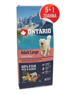 Ontario Adult Large Fish & Rice 12kg
