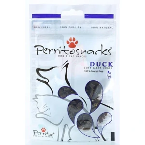 Perrito Duck Soft Meat Cubes 50g