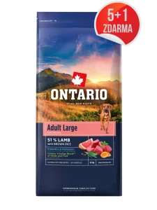 Ontario Adult Large Lamb & Brown Rice 12kg