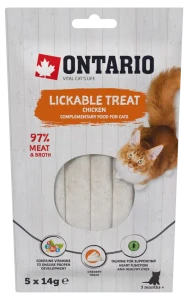 Ontario pochoutka lízací kuřecí 5x14g