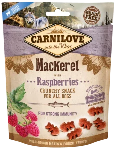 Carnilove Dog Crunchy Snack Mackerel&Raspberries 200g