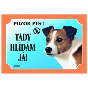Cedulka Jack russel teriér