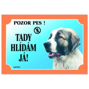 Cedulka Kavkazský ovčak