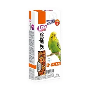 LOLO SMARKERS 2 klasy jahodové pro andulky 80g