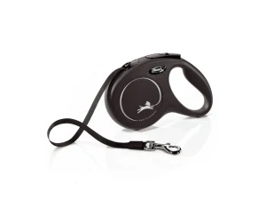 Vodítko Flexi Classic M pásek 5m/25kg černá