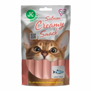 JK Creamy Cat Snack Salmon 5x15g