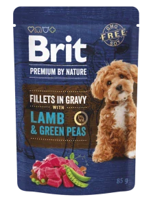 Brit Premium by Nature Dog Fillets in Gravy Multipack (12x85g)