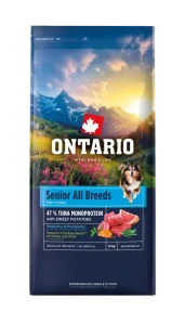 Ontario Senior All Breeds Monoprotein Tuna & Sweet Potatoes 12kg