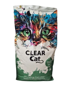 Kočkolit Clear Cat Blanco Aloe vera 10l