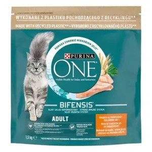 PURINA ONE BIFENSIS Adult s kuřetem a celozrnnými obilovinami 1,5kg