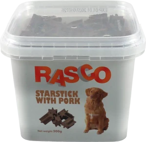 Pochoutka Rasco kalciové hvězdičky 0,7cm 500g