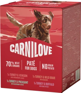 Carnilove Dog Pouch Paté Multipack 4x300g