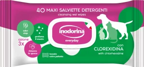 Ubrousky Inodorina čistící Chlorhexidin 40ks