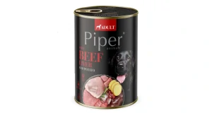 Konzerva Piper Dog s hovězími játry a bramborami 400g