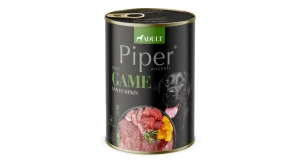 Konzerva Piper Dog se zvěřinou a dýní 400g