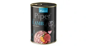 Konzerva Piper Dog s jehněčím a mrkví 400g