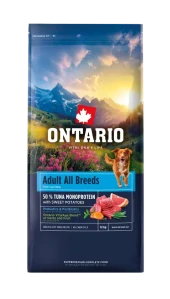 Ontario Adult All Breed Monoprotein Tuna & Sweet Potatoes 12kg