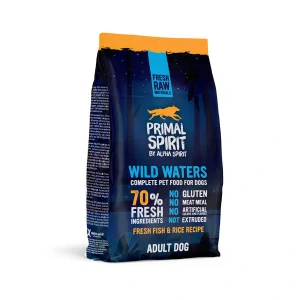 Primal Spirit Dog 70% Wild Waters 1kg ryby